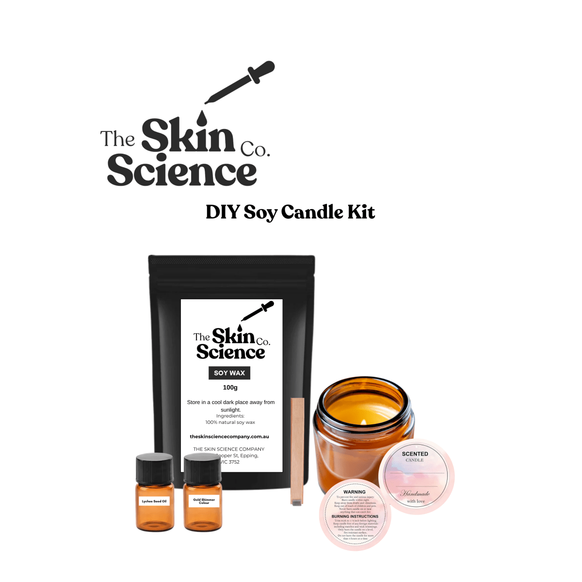 DIY Soy Candle Kit - The SkinScience Company