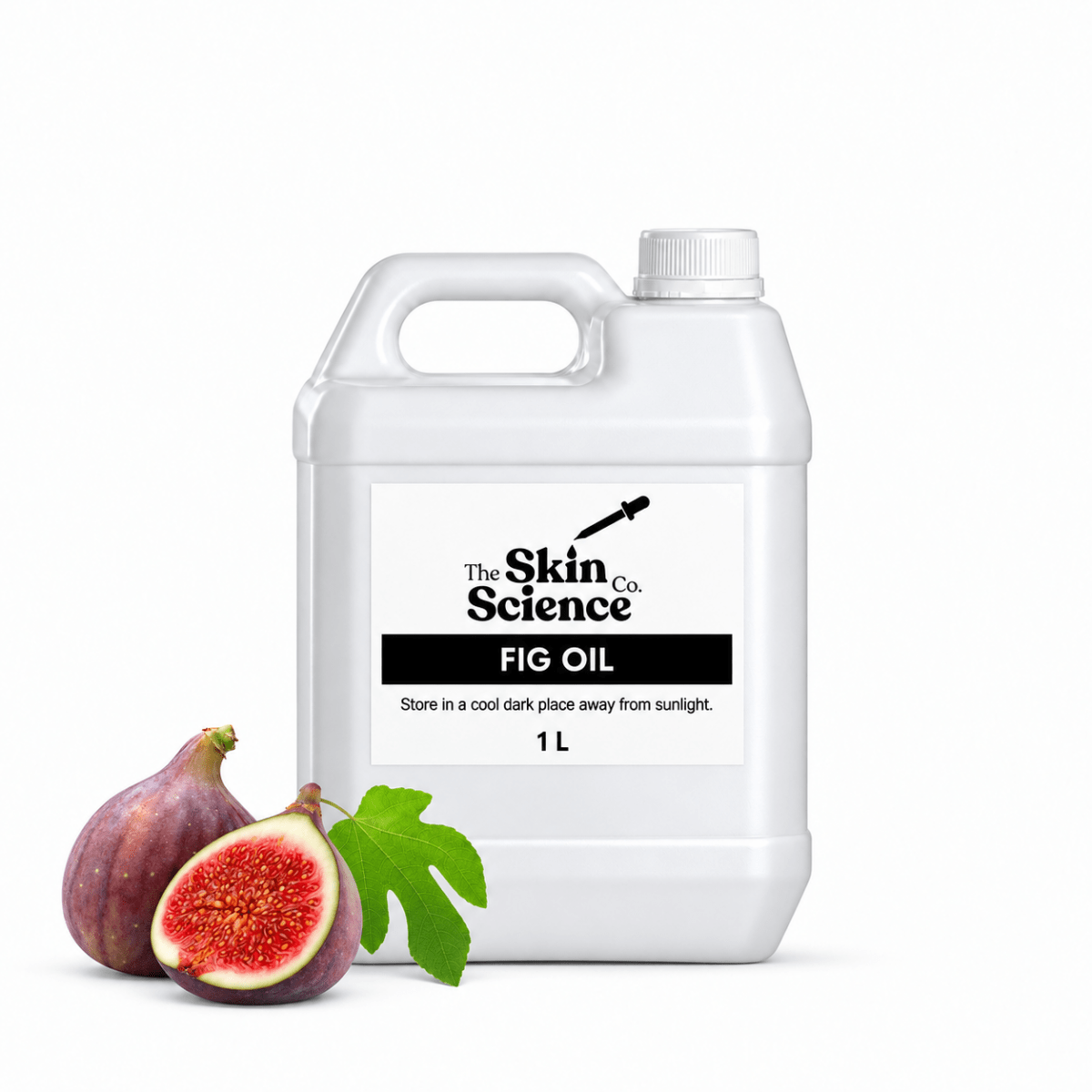 Fig Oil (bulk wholesale) 1 L, cosmetic-grade carrier oil | The Skin Science Company