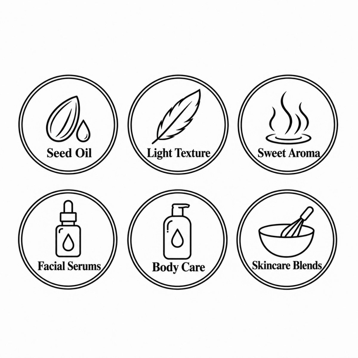 Fig Oil — Seed Oil, Light Texture, Sweet Aroma, Facial Serums, Body Care, Skincare Blends