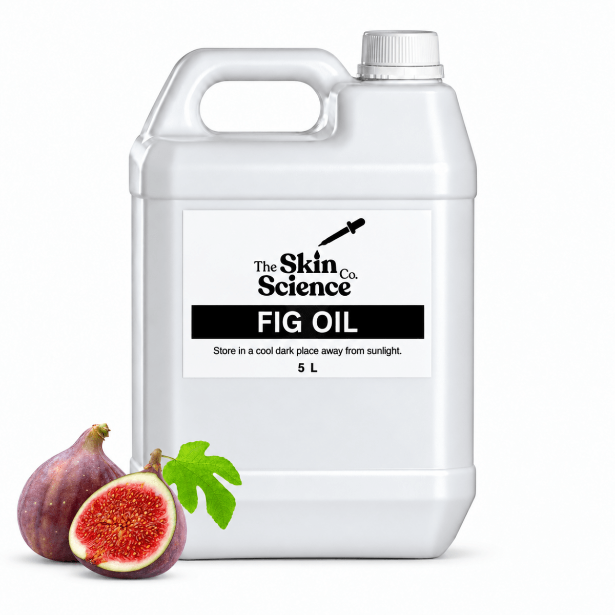 Fig Oil (bulk wholesale) 5 L, cosmetic-grade carrier oil | The Skin Science Company