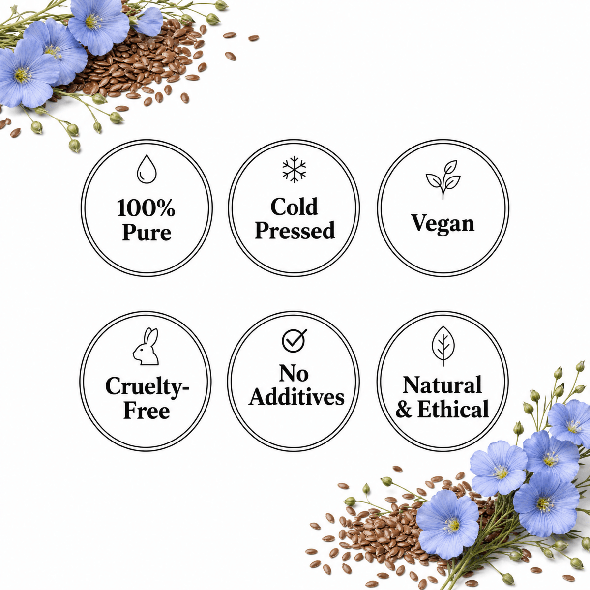 Flaxseed Oil - The SkinScience Company