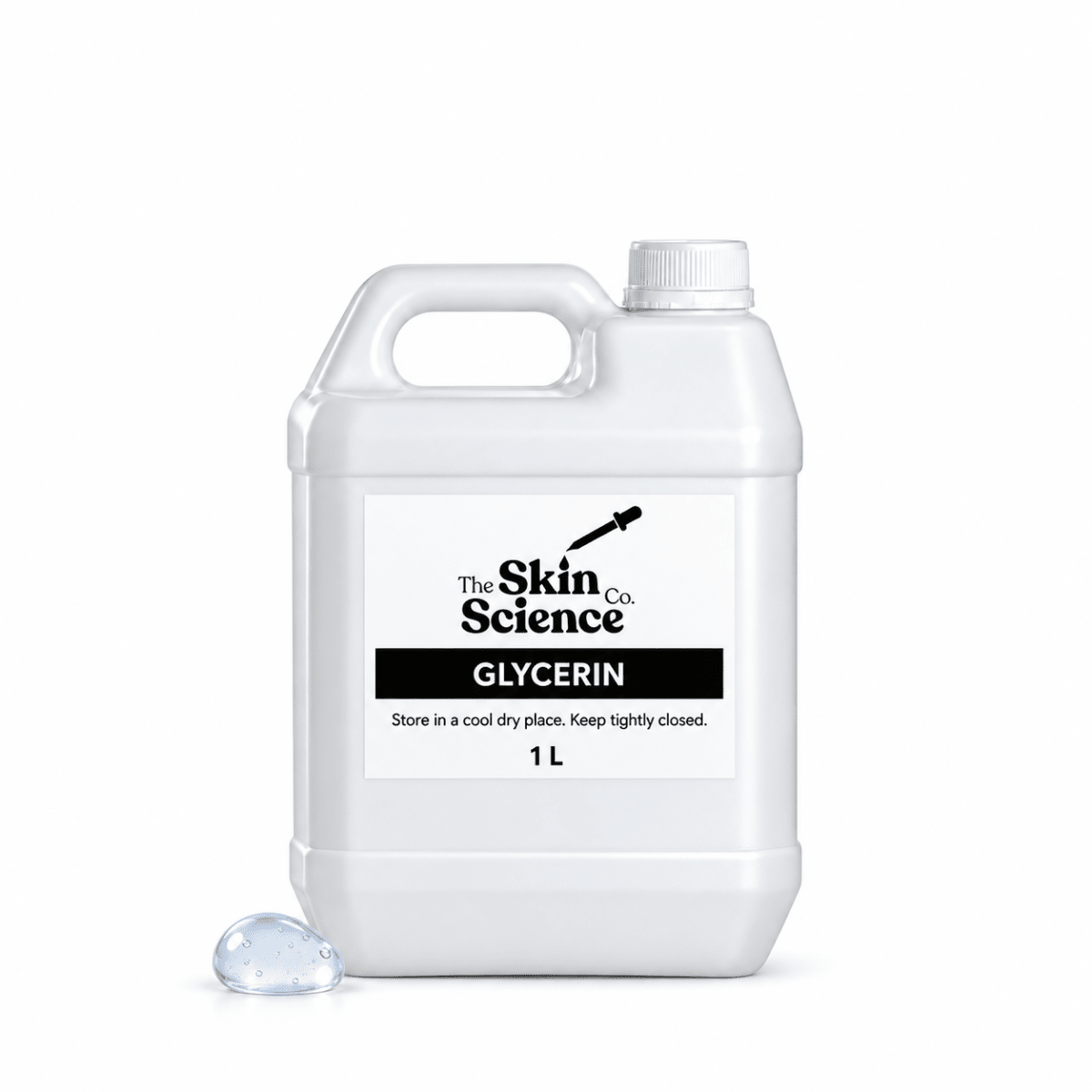 Glycerin (bulk wholesale) 1 L, cosmetic ingredient | The Skin Science Company