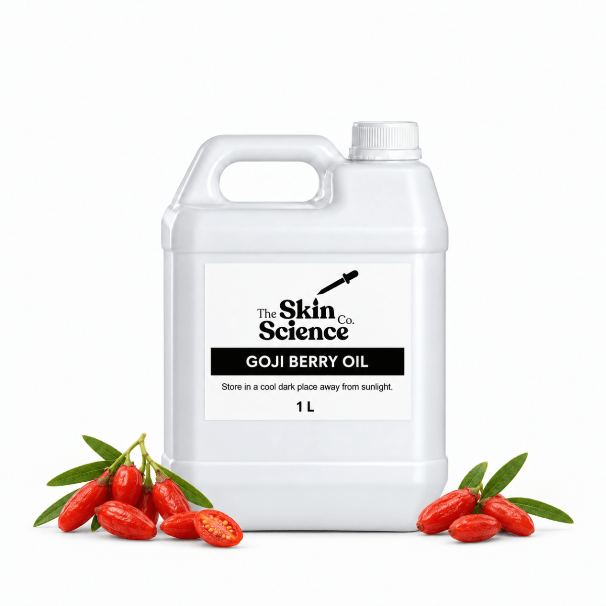 Goji Berry Oil (bulk wholesale) 1 L, cosmetic-grade carrier oil | The Skin Science Company
