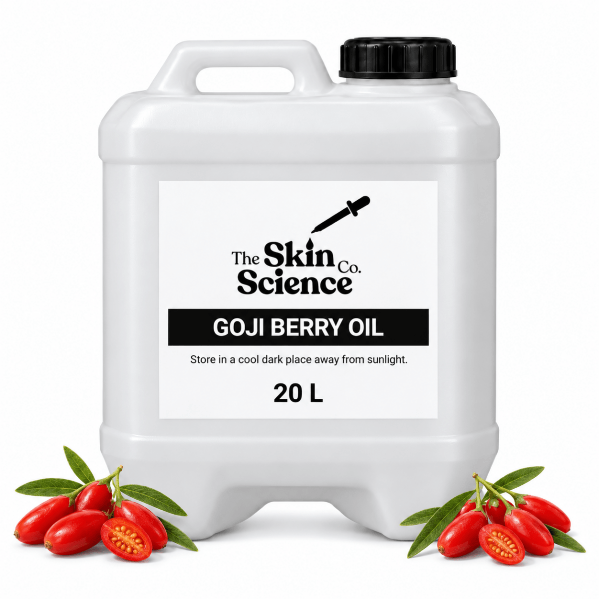 Goji Berry Oil (bulk wholesale) 20 L, cosmetic-grade carrier oil | The Skin Science Company