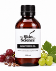 Grapeseed Oil 500 ml, cosmetic-grade carrier oil | The Skin Science Company