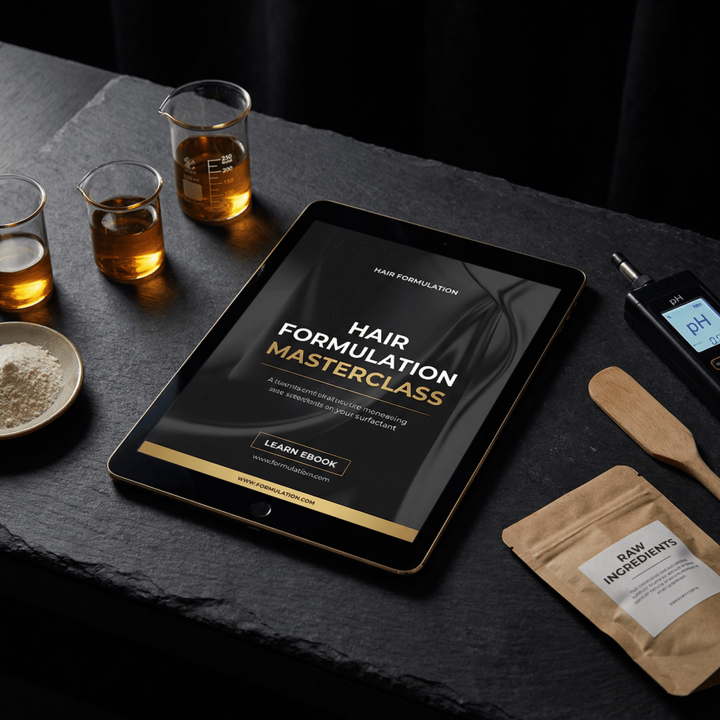 Hair Formulation Masterclass Ebook | The Skin Science Company