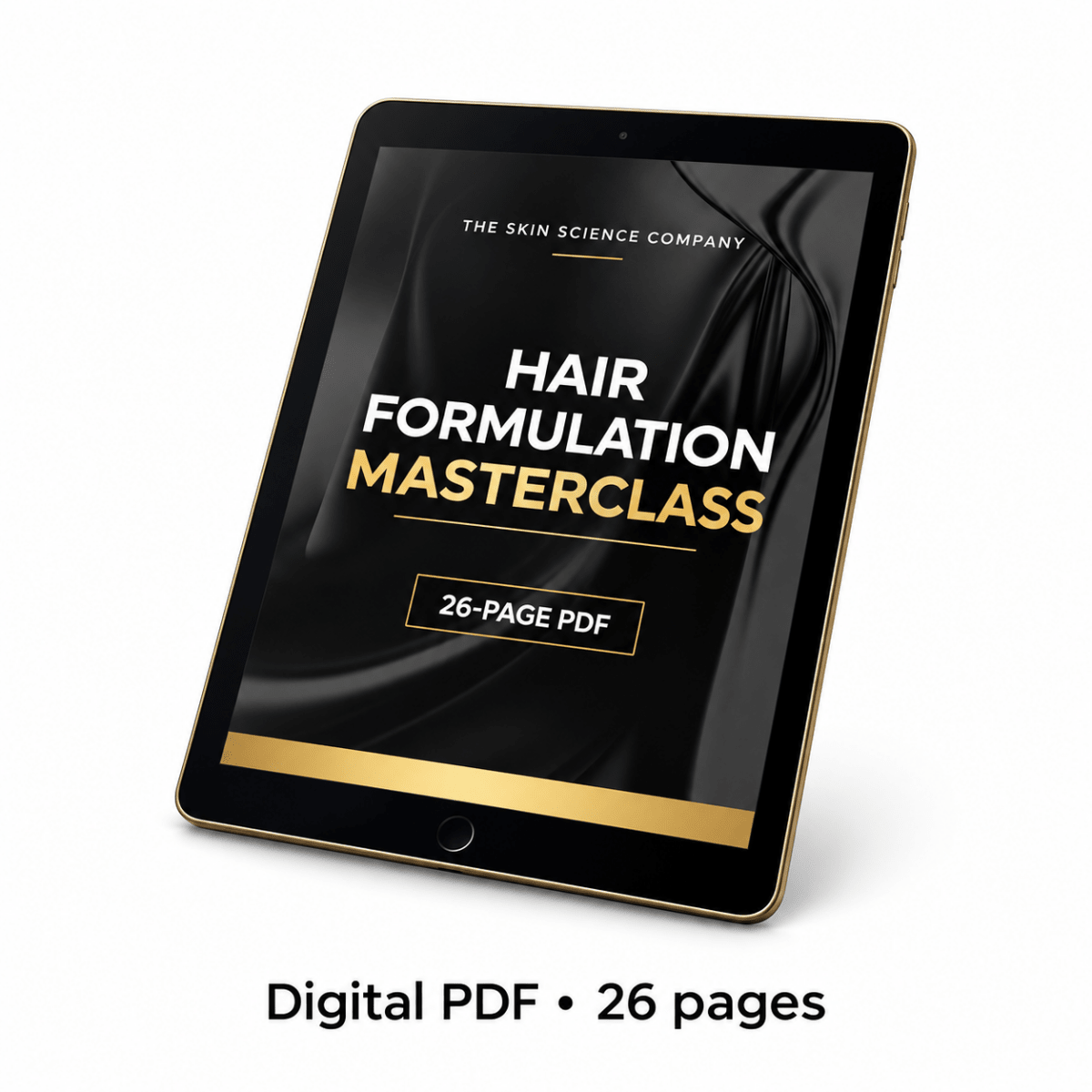 Hair Formulation Masterclass eBook, digital formulation guide (PDF) | The Skin Science Company