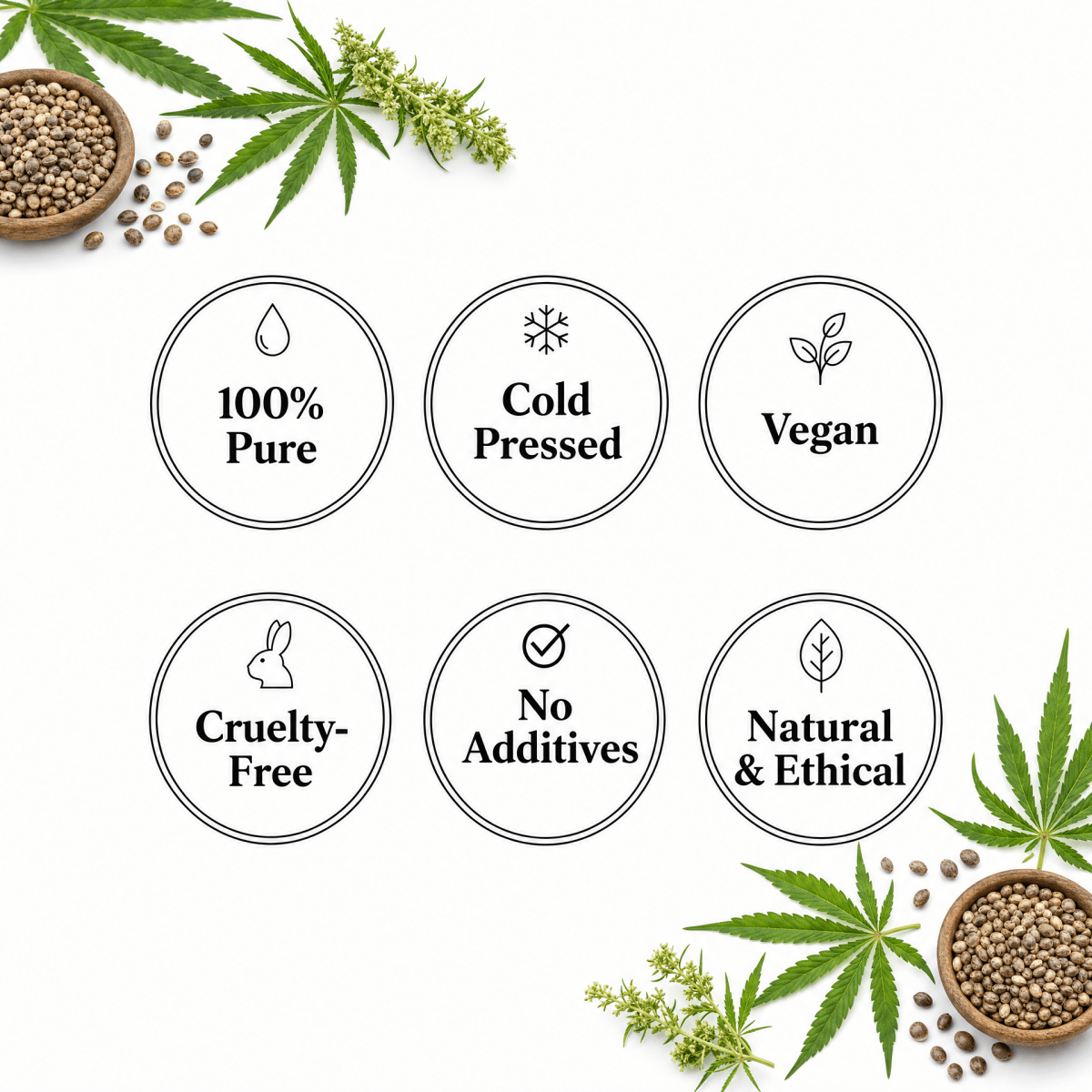 Hemp Seed Oil - The SkinScience Company