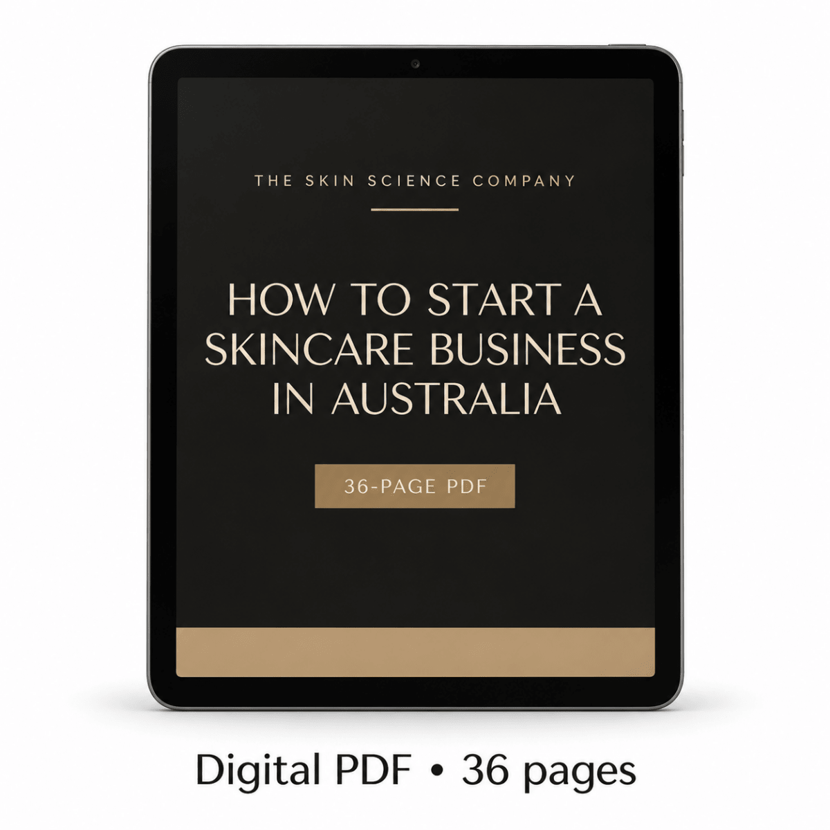 How to Start a Skincare Business in Australia eBook, digital guide for cosmetic brands (PDF) | The Skin Science Company