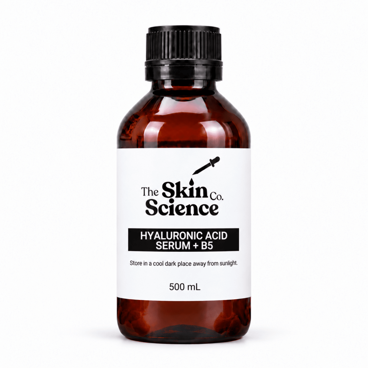 Hyaluronic Acid Serum + B5 500 ml, skincare serum | The Skin Science Company