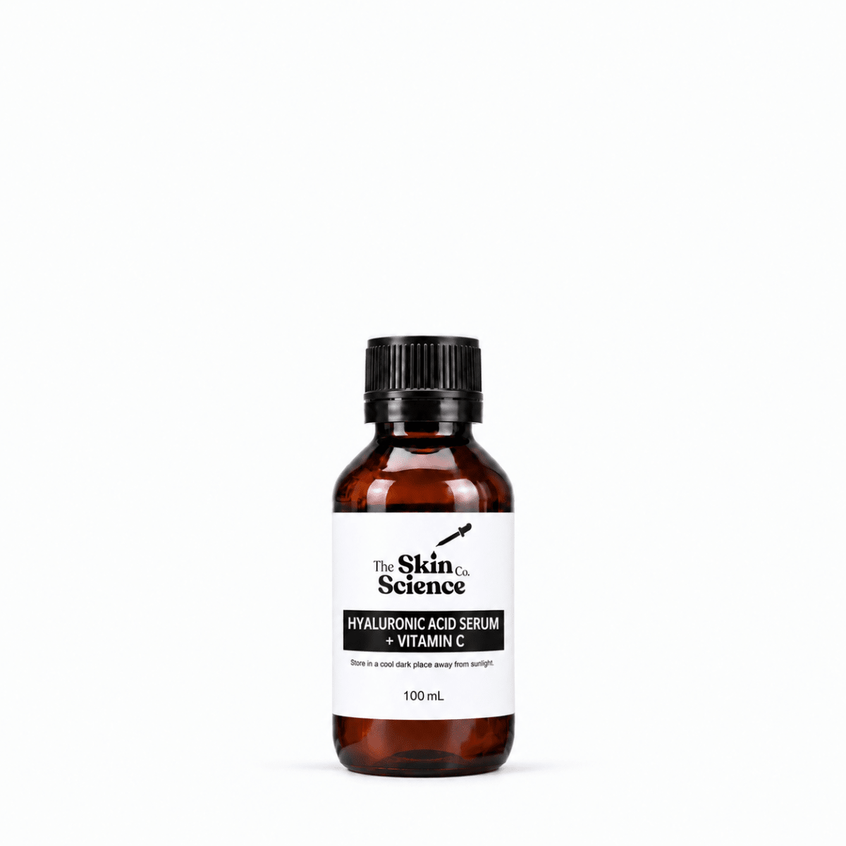 Hyaluronic Acid Serum + Vitamin C 100 ml, skincare serum | The Skin Science Company