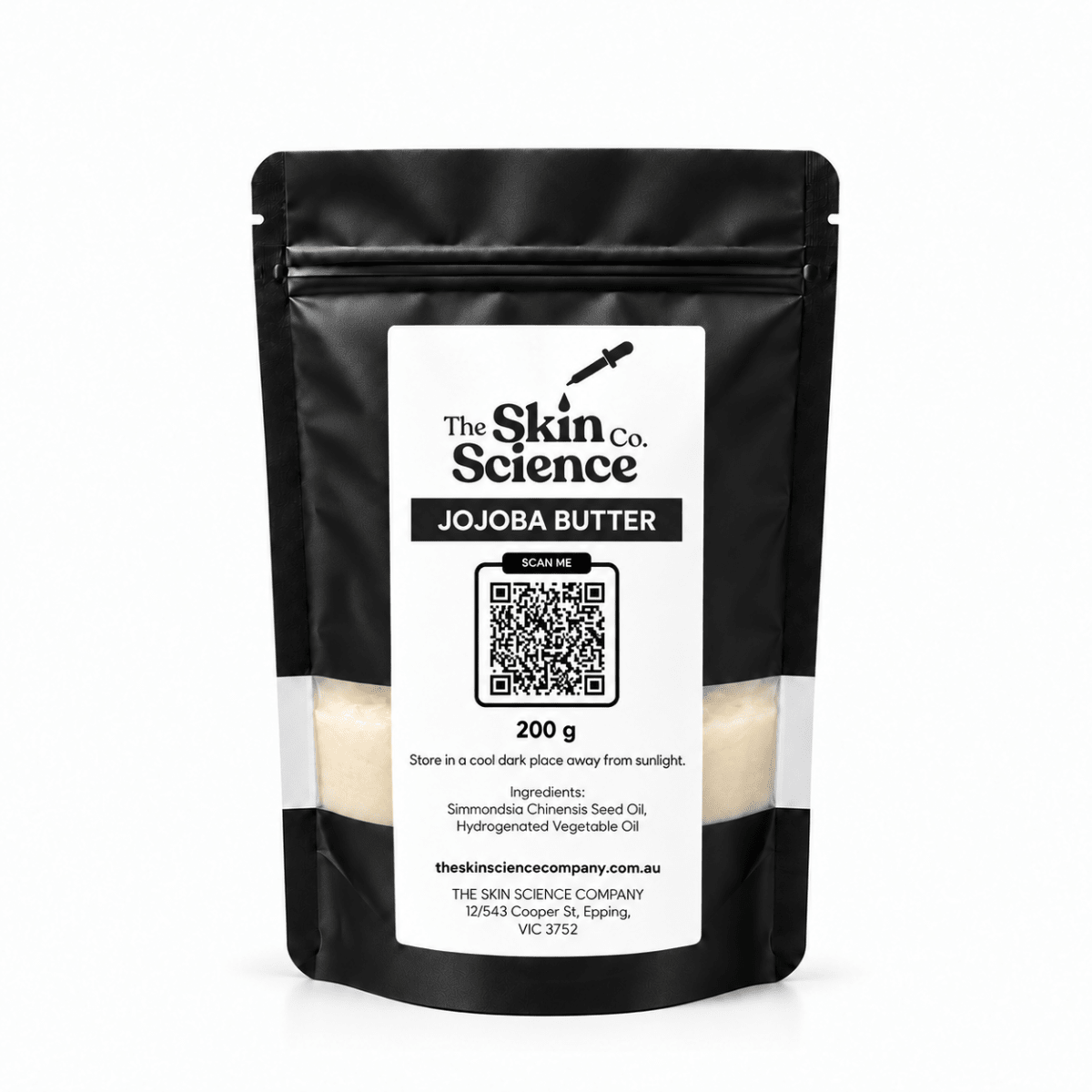 Jojoba Butter 200 g, natural butter | The Skin Science Company
