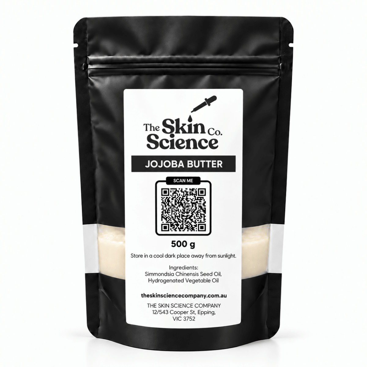Jojoba Butter 500 g, natural butter | The Skin Science Company