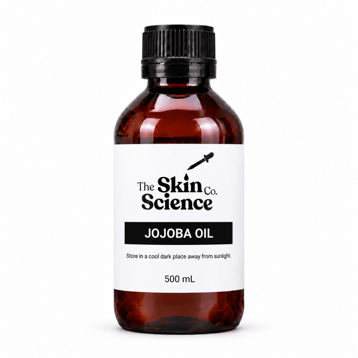 Jojoba Oil 500 ml, cosmetic-grade carrier oil | The Skin Science Company