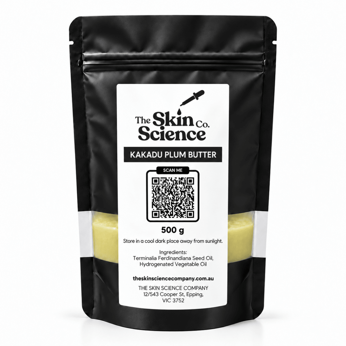 Kakadu Plum Butter 500 g, natural butter | The Skin Science Company