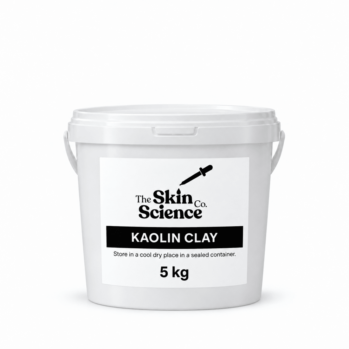 Kaolin Clay (bulk wholesale) 5 kg, cosmetic clay | The Skin Science Company