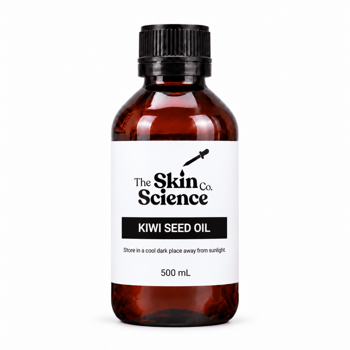 Kiwi Seed Oil 500 ml, cosmetic-grade carrier oil | The Skin Science Company