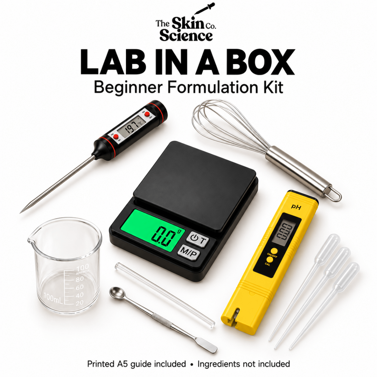 Lab in a Box Kit, DIY kit | The Skin Science Company