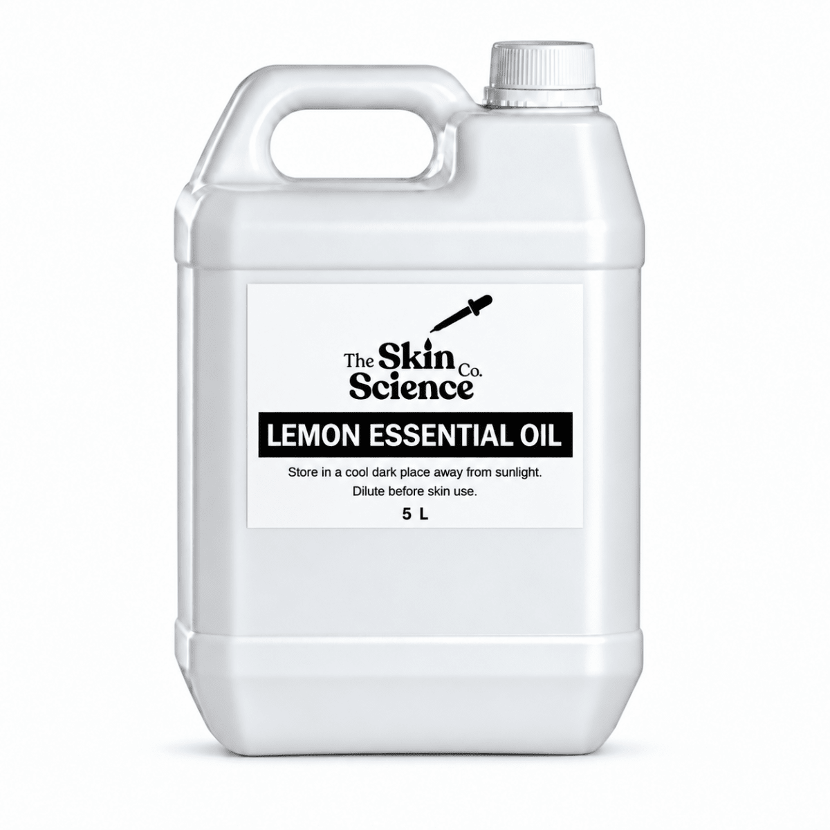 Lemon Essential Oil (bulk wholesale) 5 L, essential oil | The Skin Science Company