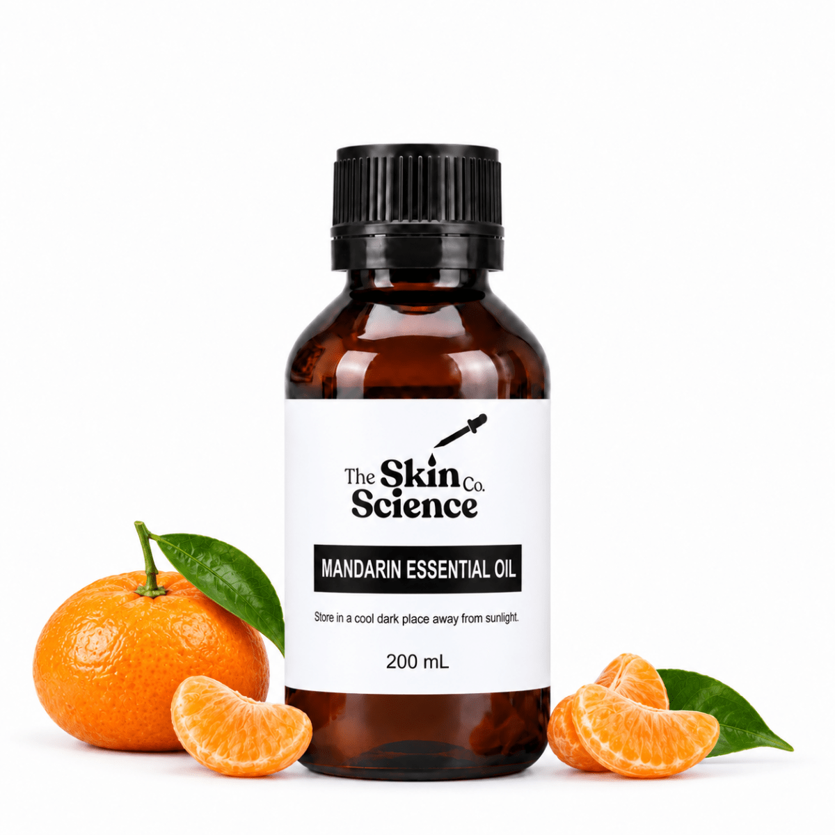 Mandarin Essential Oil 200 ml, essential oil | The Skin Science Company