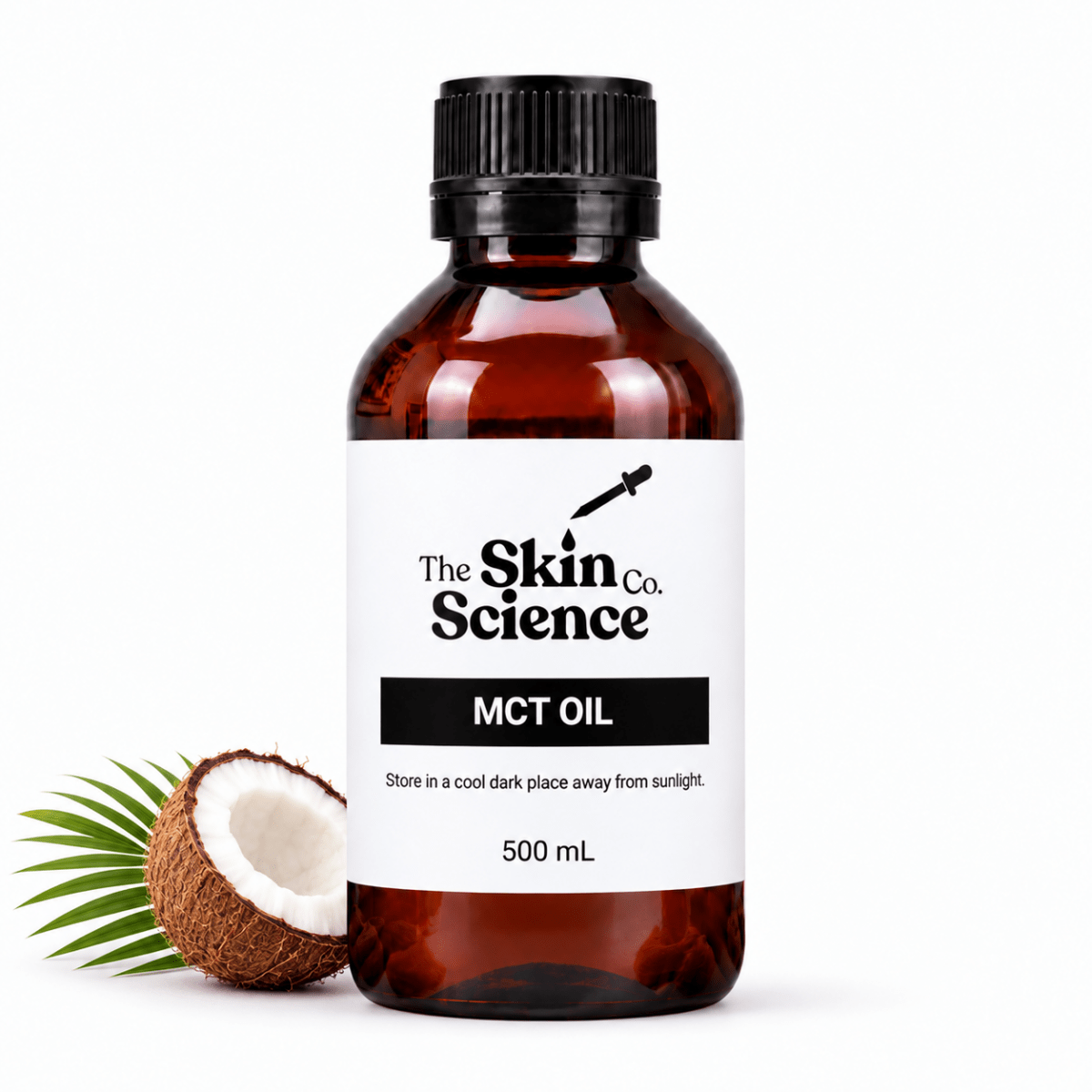 MCT Oil: Caprylic/Capric Triglyceride 500 ml, cosmetic ingredient | The Skin Science Company