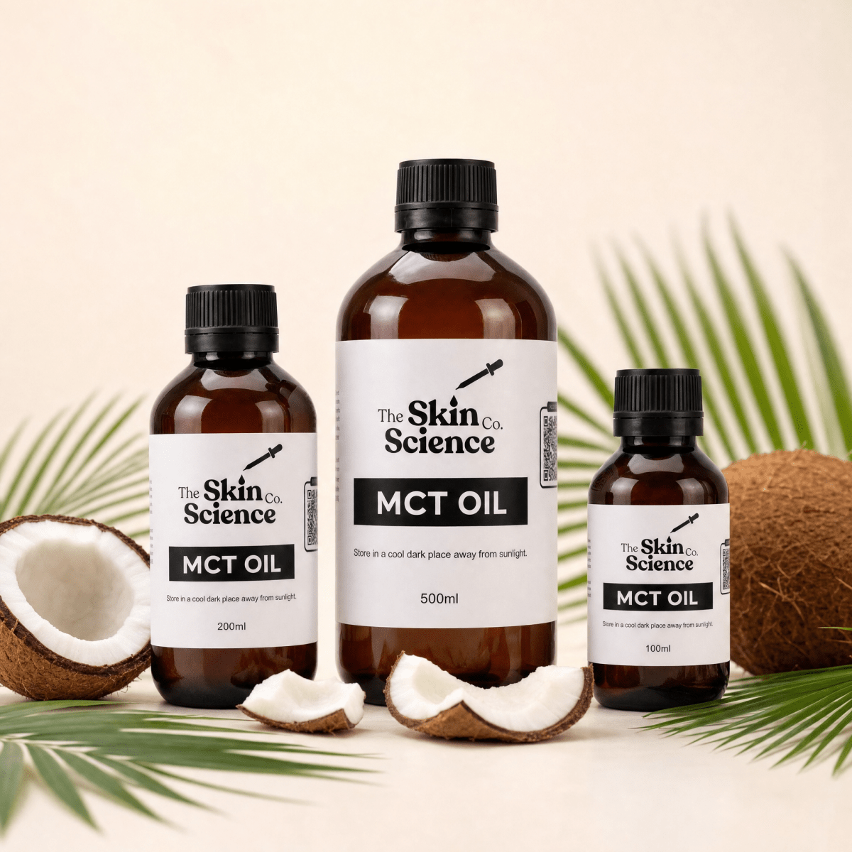 MCT Oil - Caprylic/Capric Triglyceride - The SkinScience Company