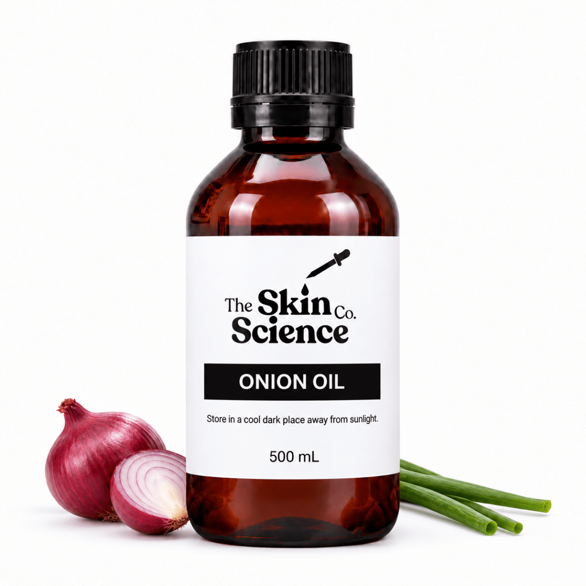 Onion Oil 500 ml, cosmetic-grade carrier oil | The Skin Science Company