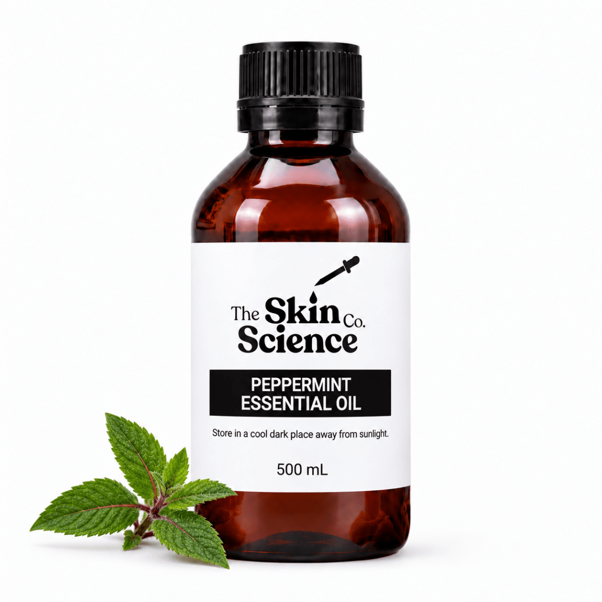 Peppermint Essential Oil 500 ml, essential oil | The Skin Science Company