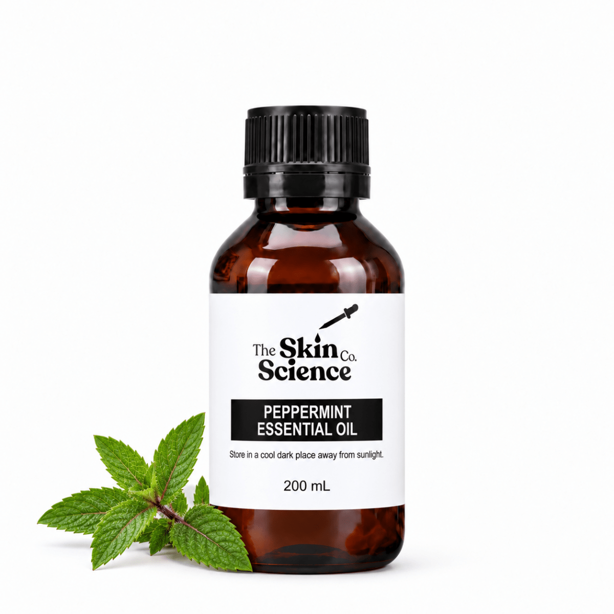 Peppermint Essential Oil 200 ml, essential oil | The Skin Science Company