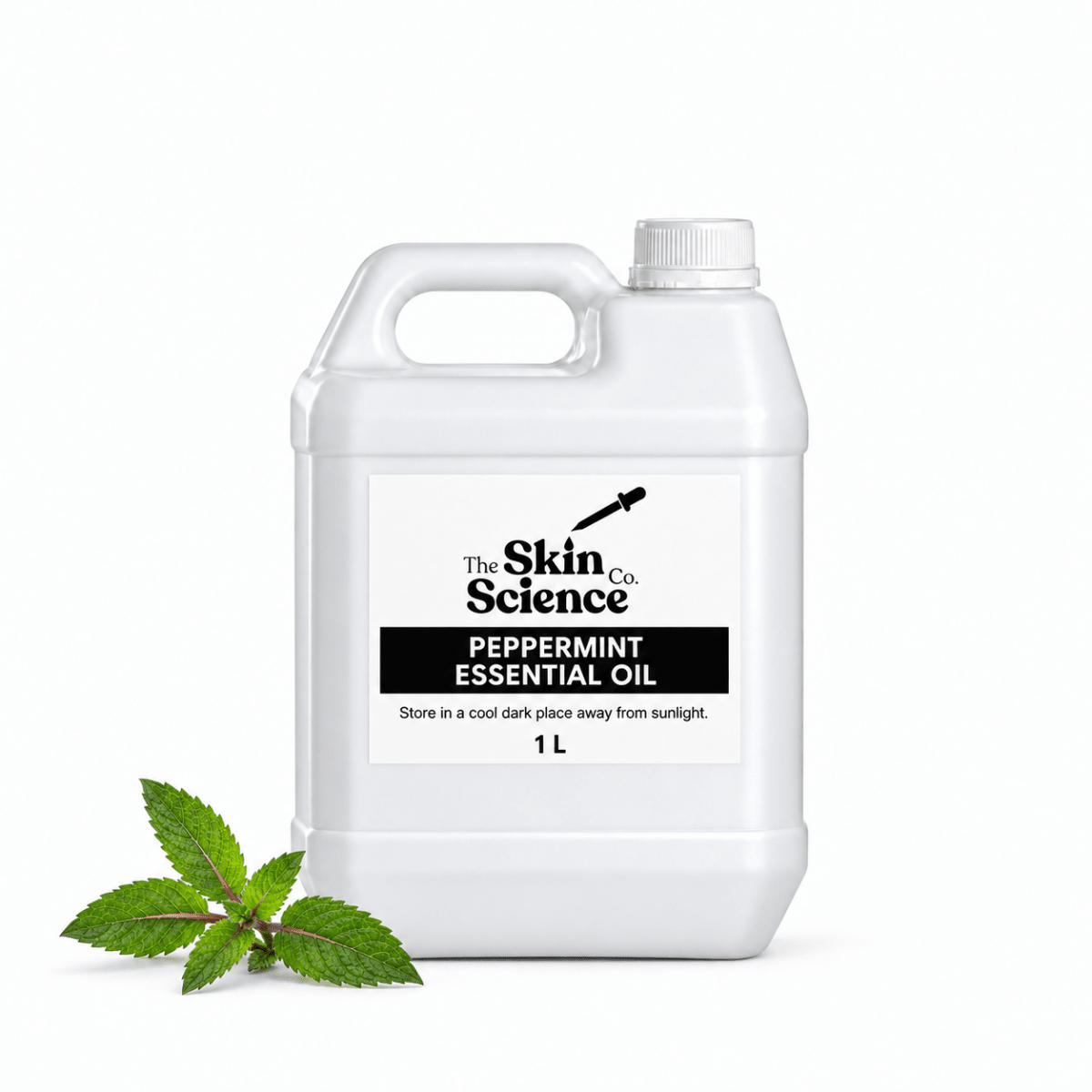 Peppermint Essential Oil (bulk wholesale) 1 L, essential oil | The Skin Science Company
