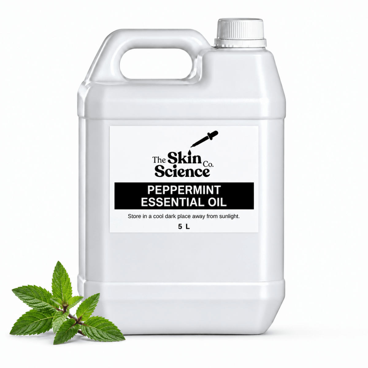 Peppermint Essential Oil (bulk wholesale) 5 L, essential oil | The Skin Science Company