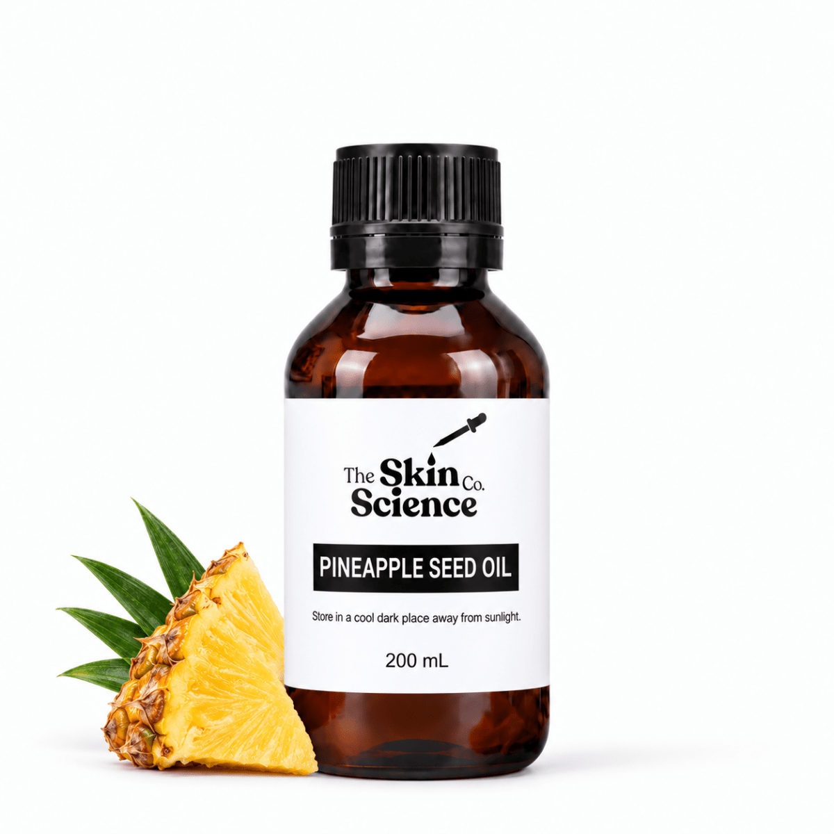 Pineapple Seed Oil 200 ml, cosmetic-grade carrier oil | The Skin Science Company