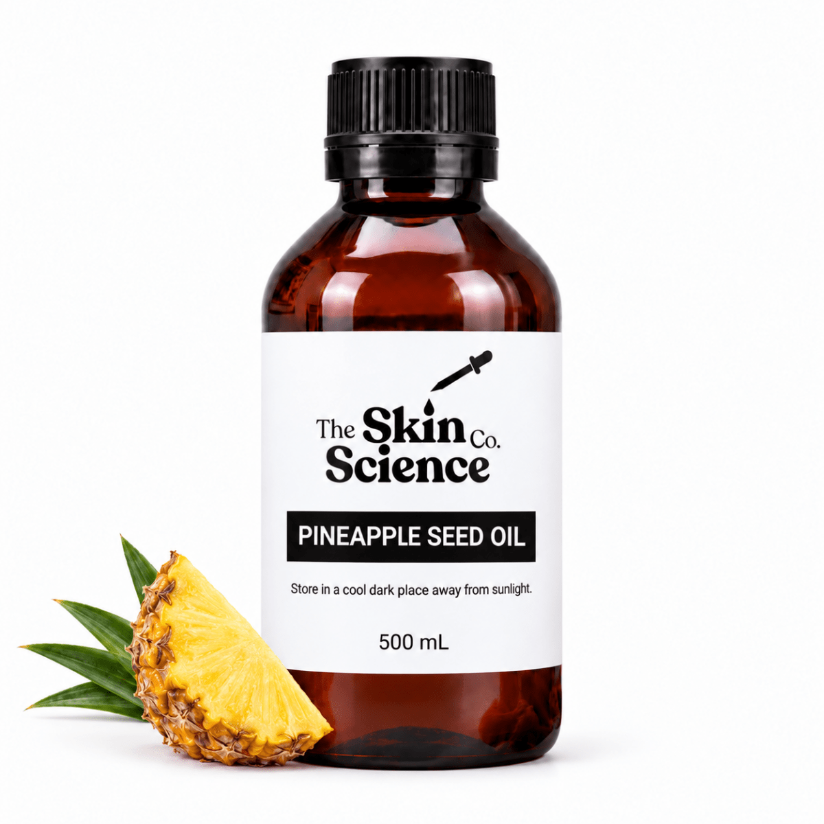 Pineapple Seed Oil 500 ml, cosmetic-grade carrier oil | The Skin Science Company