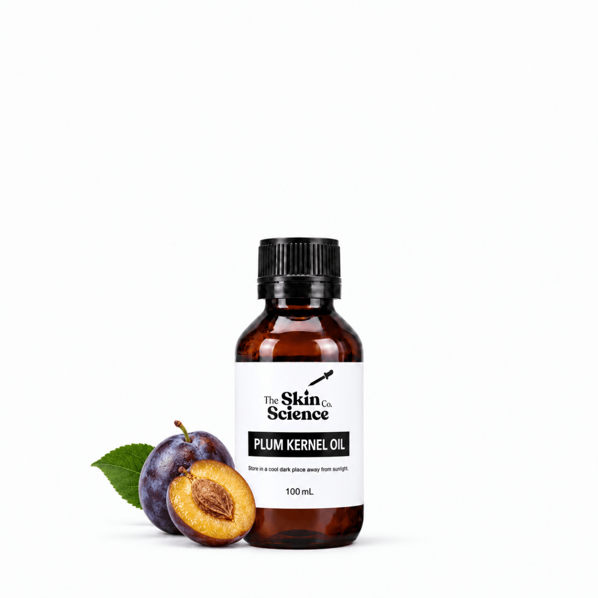 Plum Kernel Oil 100 ml, cosmetic-grade carrier oil | The Skin Science Company