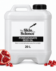 Pomegranate Seed Oil (bulk wholesale) 20 L, cosmetic-grade carrier oil | The Skin Science Company