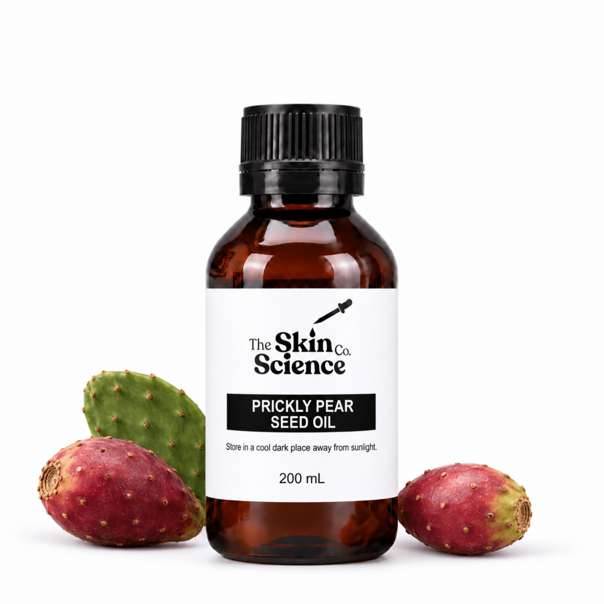 Prickly Pear Seed Oil 200 ml, cosmetic-grade carrier oil | The Skin Science Company