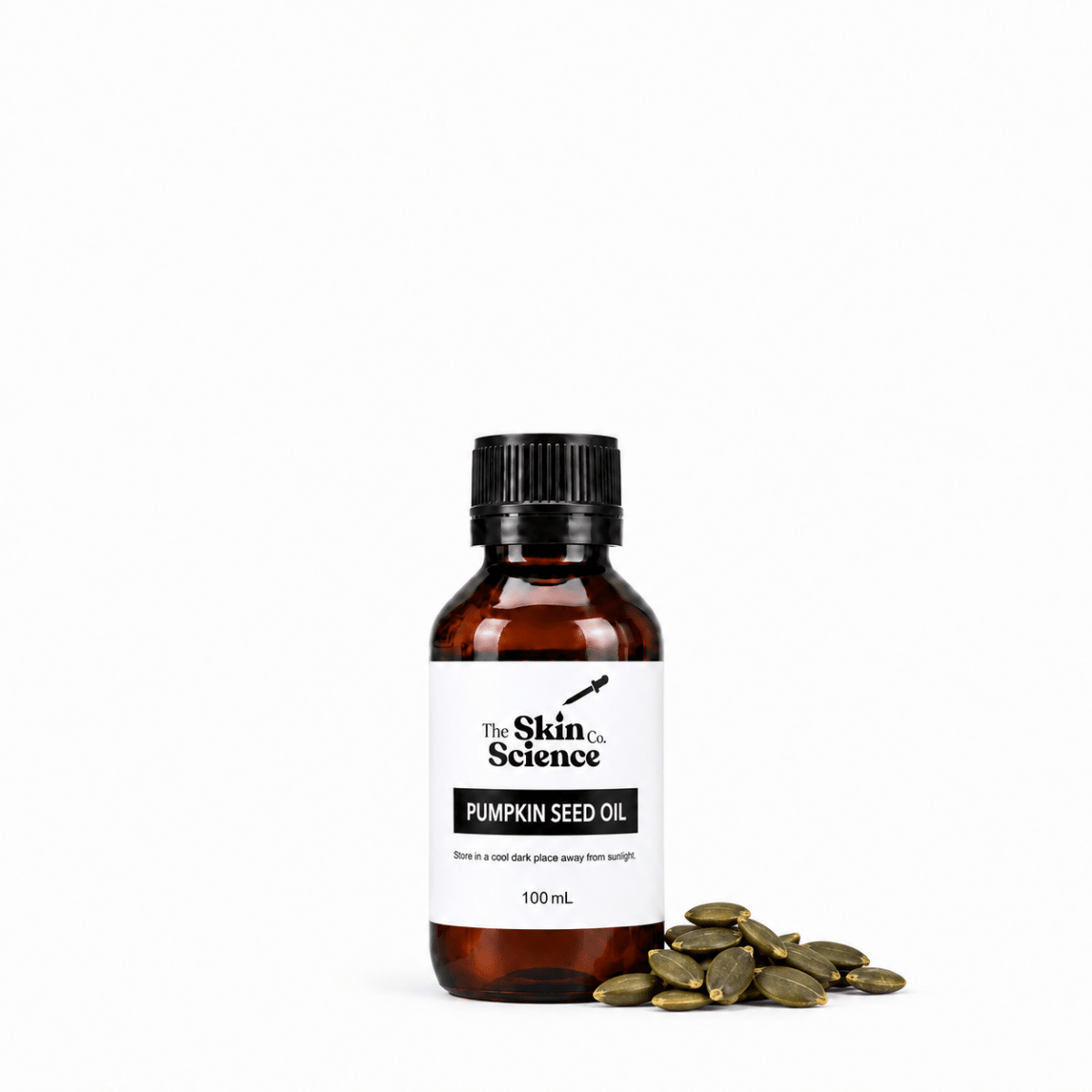 Pumpkin Seed Oil 100 ml, cosmetic-grade carrier oil | The Skin Science Company