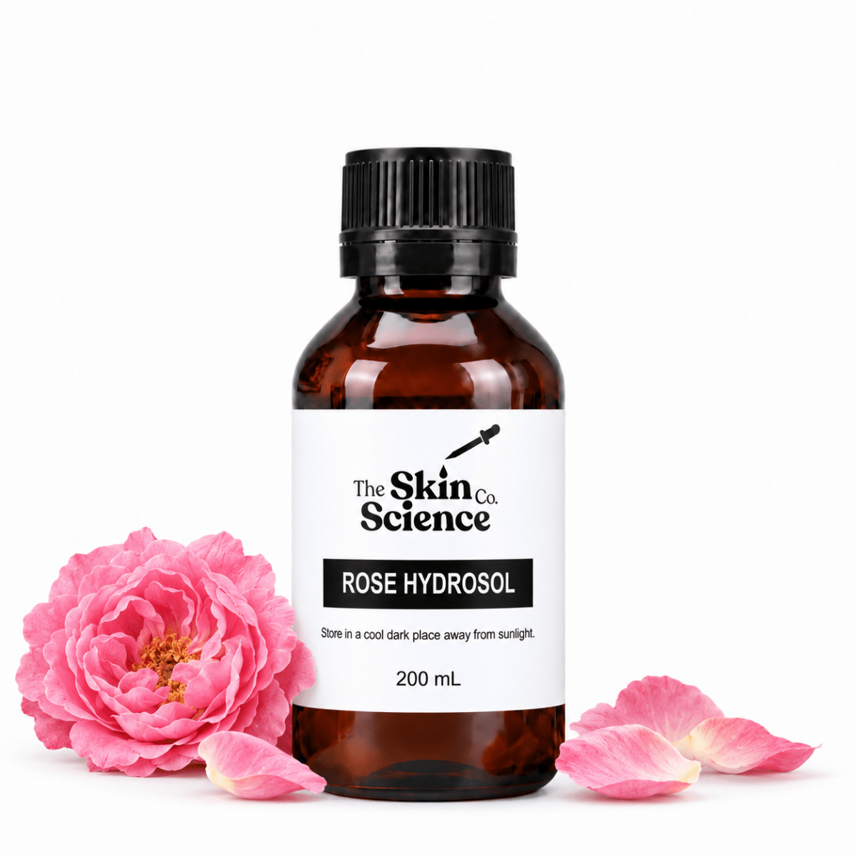 Rose Hydrosol 200 ml, floral water | The Skin Science Company