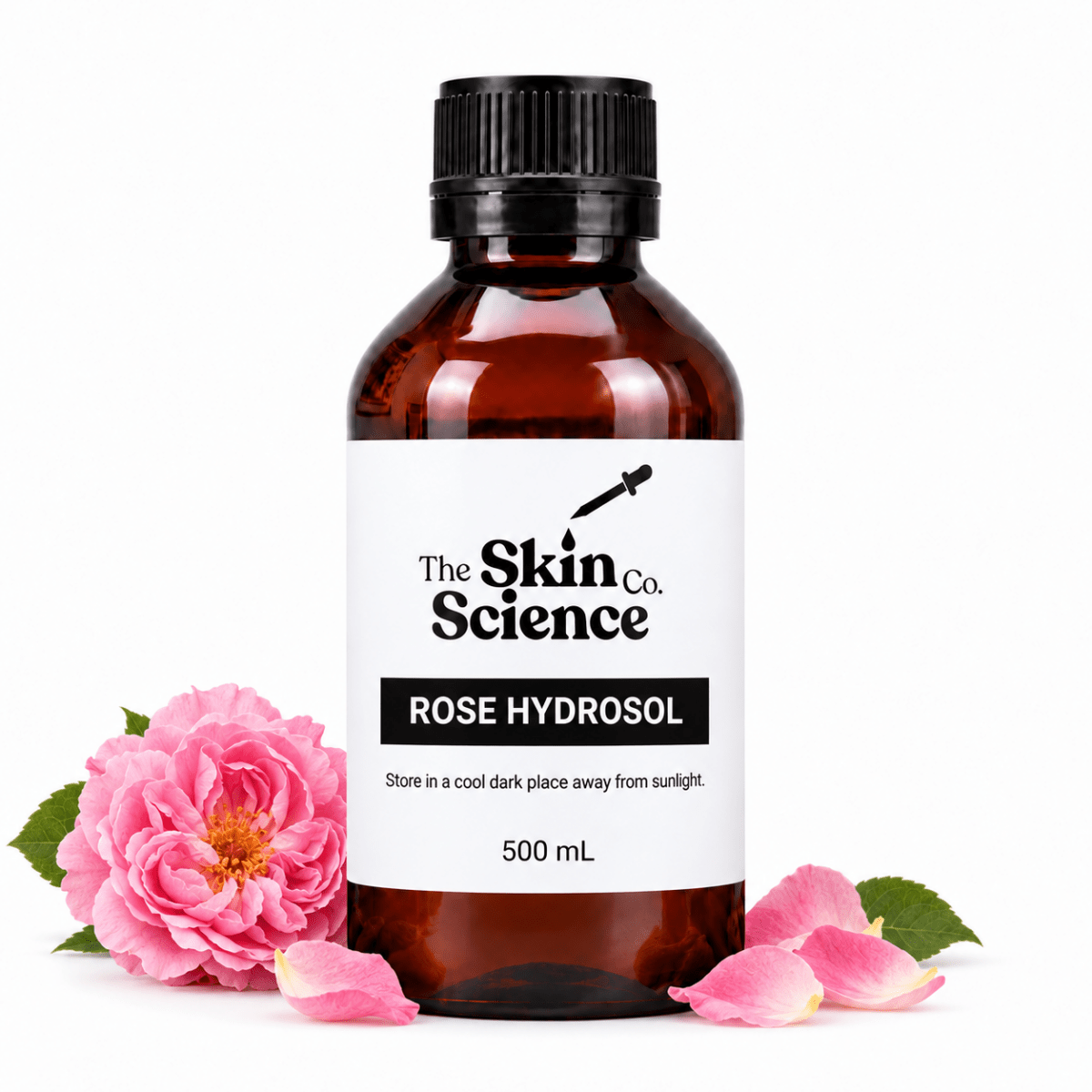 Rose Hydrosol 500 ml, floral water | The Skin Science Company