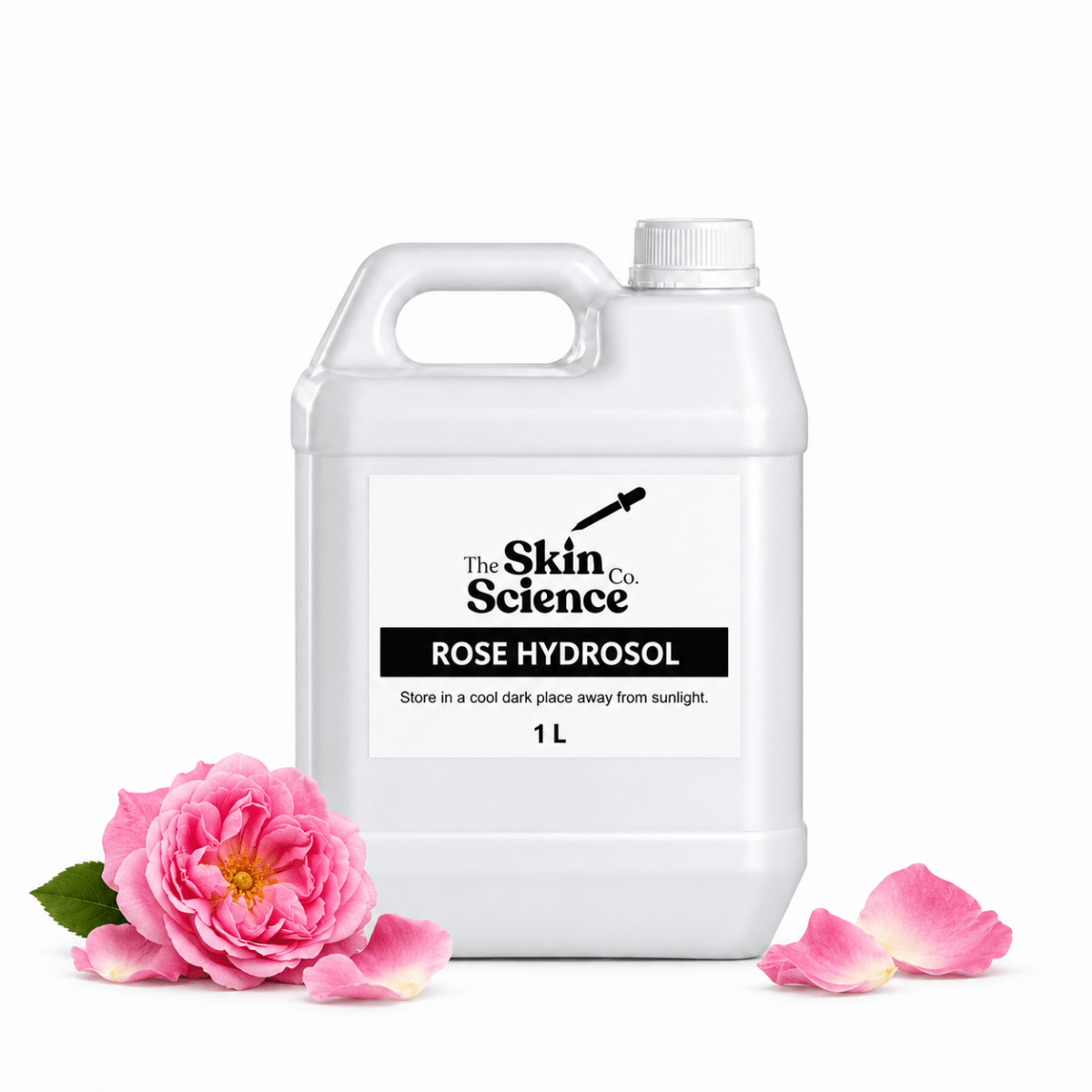 Rose Hydrosol (bulk wholesale) 1 L, floral water | The Skin Science Company