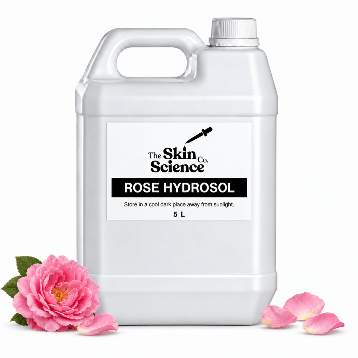 Rose Hydrosol (bulk wholesale) 5 L, floral water | The Skin Science Company