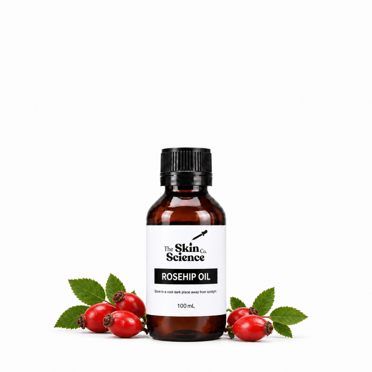 Rosehip Oil 100 ml, cosmetic-grade carrier oil | The Skin Science Company
