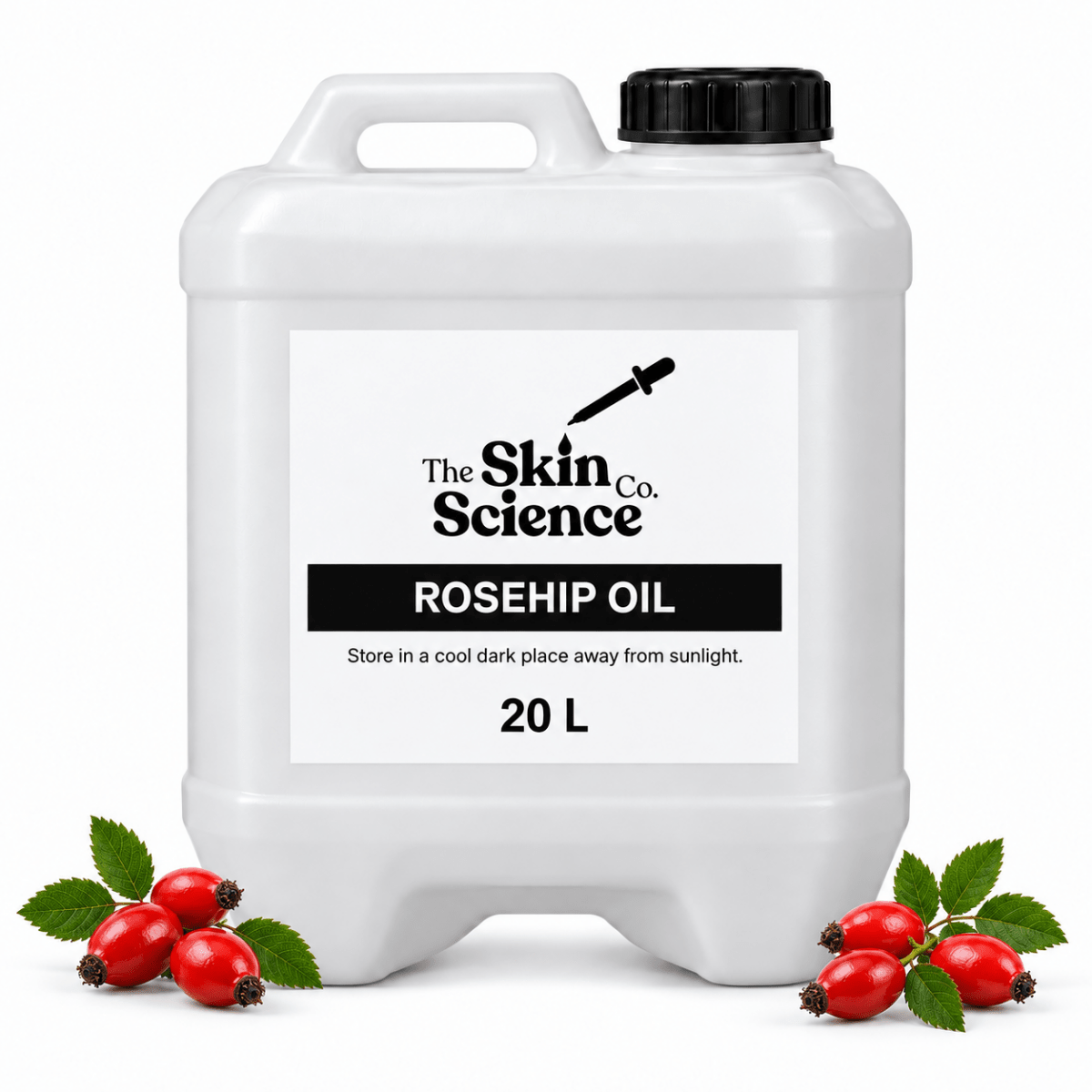 Rosehip Oil (bulk wholesale) 20 L, cosmetic-grade carrier oil | The Skin Science Company