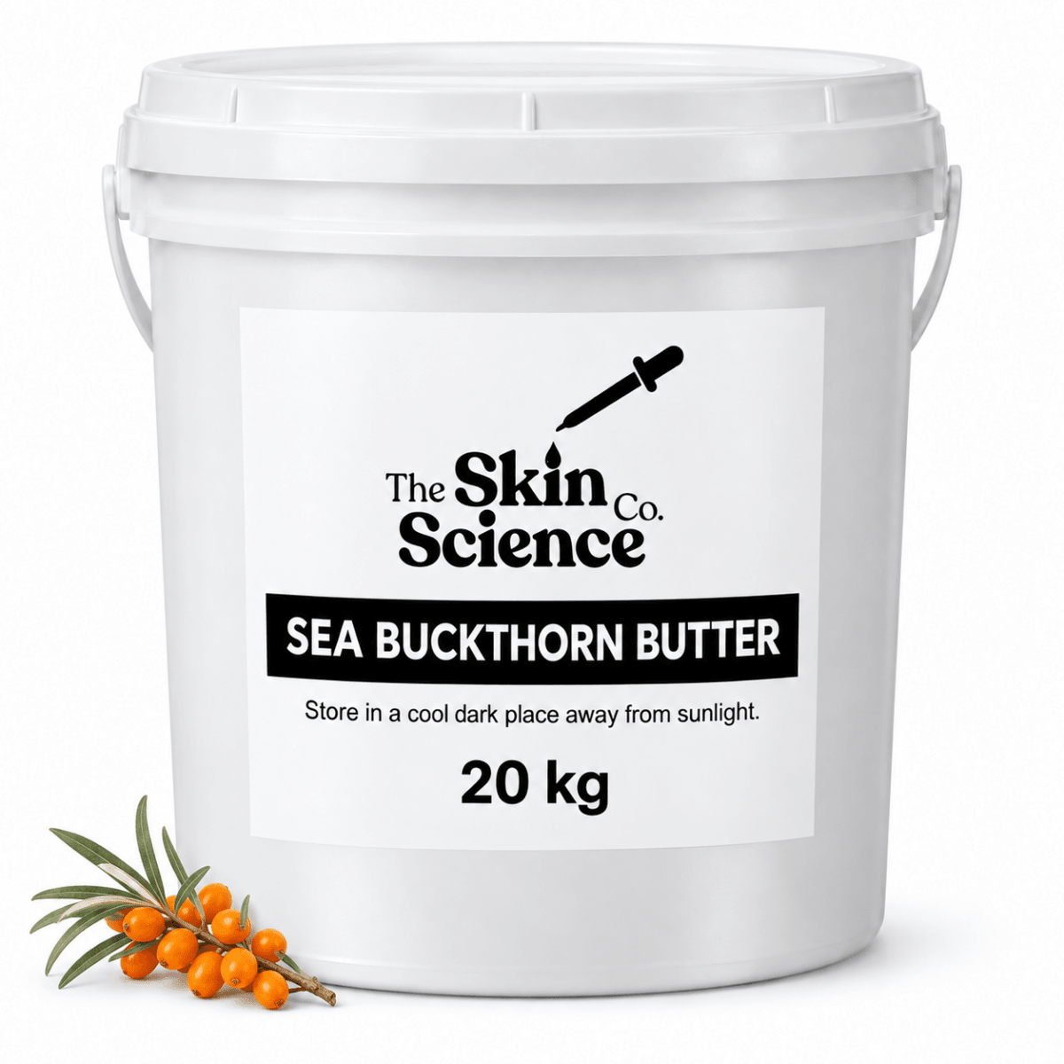 Sea Buckthorn Butter (bulk wholesale) 20 kg, natural butter | The Skin Science Company