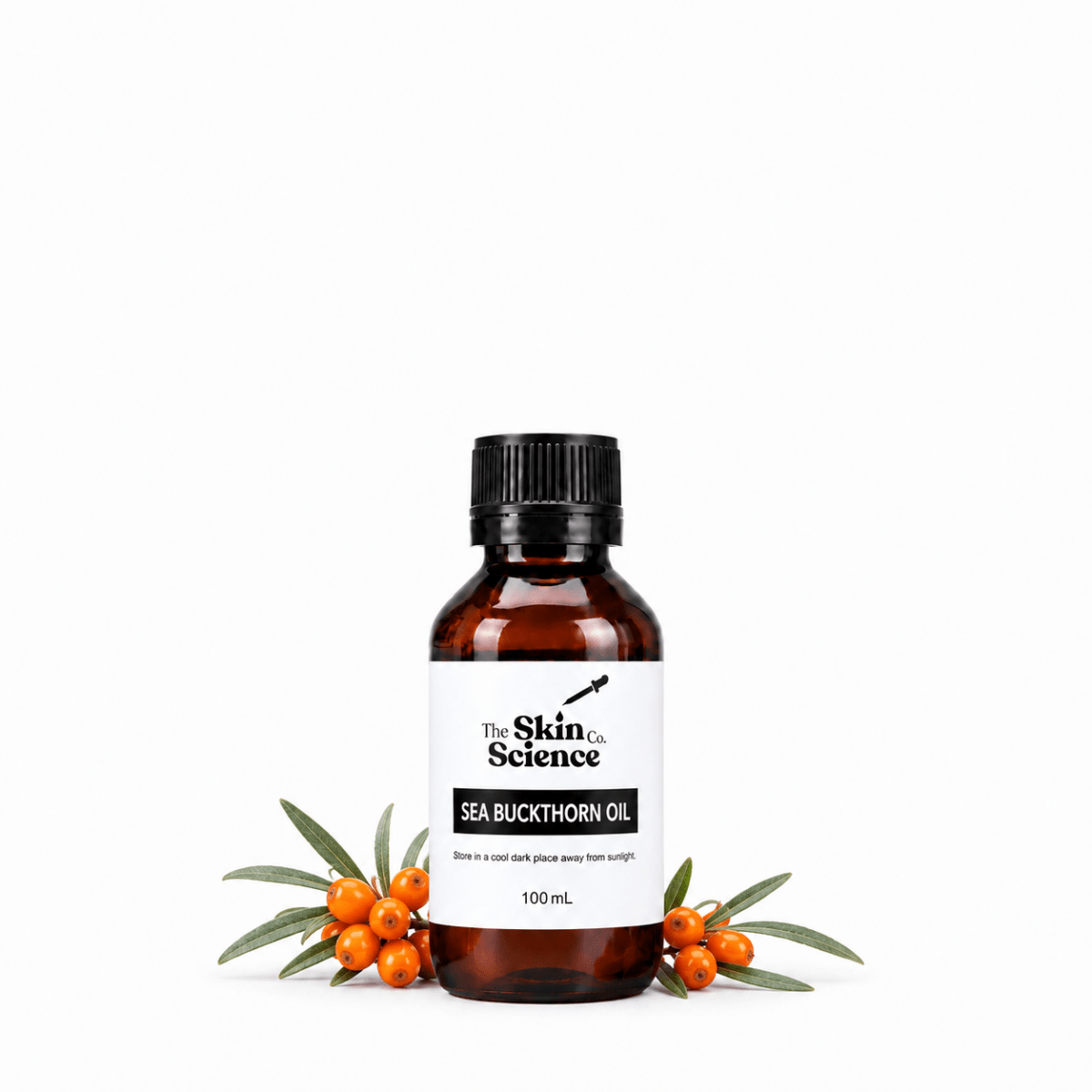 Seabuckthorn Oil 100 ml, cosmetic-grade carrier oil | The Skin Science Company