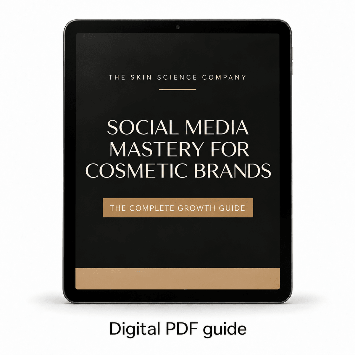 Social Media Mastery for Cosmetic Brands, digital guide for cosmetic brands (PDF) | The Skin Science Company
