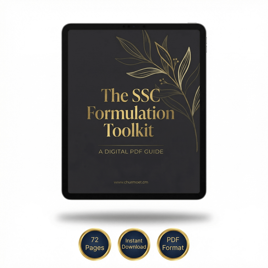 SSC Formulation Toolkit — 72-Page Cosmetic Formulation Guide