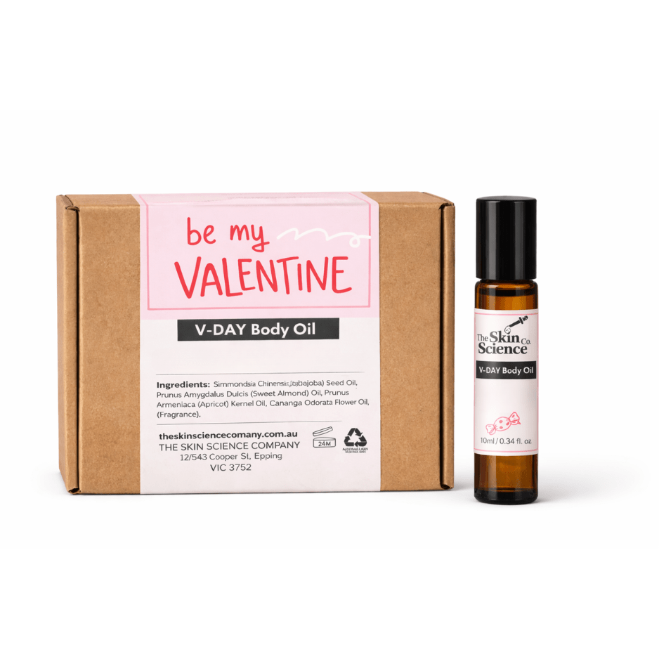 V - DAY Roll - On Body Oil - The SkinScience Company